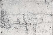 Albrecht Durer The Wire-Drawing Mill on the pegnita oil on canvas